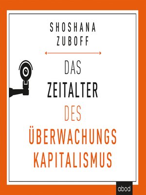 cover image of Das Zeitalter des Überwachungskapitalismus